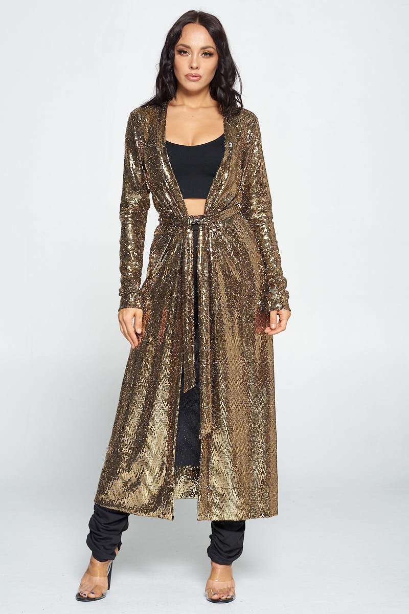 Shine On With This Sequin Cardigan